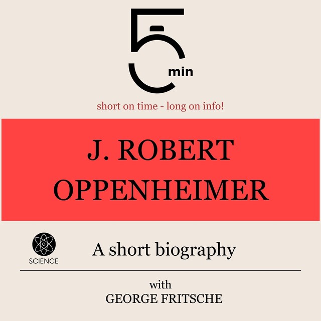 Book cover for J. Robert Oppenheimer: A short biography