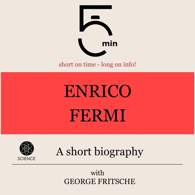 Book cover for Enrico Fermi: A short biography