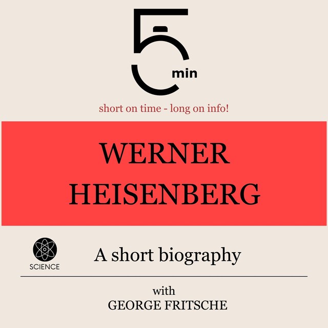 Kirjankansi teokselle Werner Heisenberg: A short biography