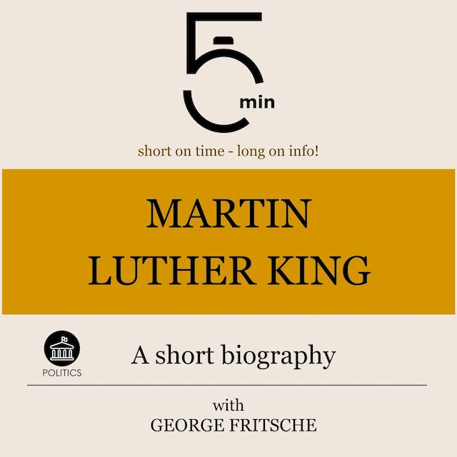 Boekomslag van Martin Luther King: A short biography