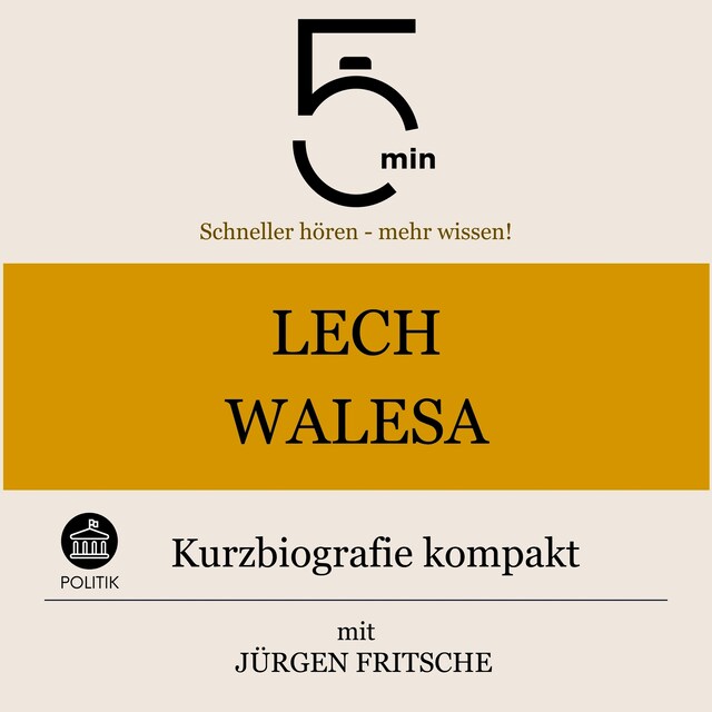 Couverture de livre pour Lech Walesa: Kurzbiografie kompakt