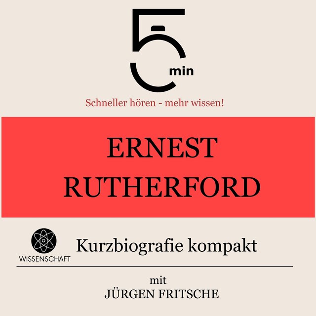 Copertina del libro per Ernest Rutherford: Kurzbiografie kompakt