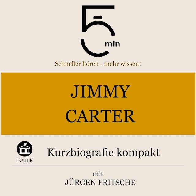 Copertina del libro per Jimmy Carter: Kurzbiografie kompak