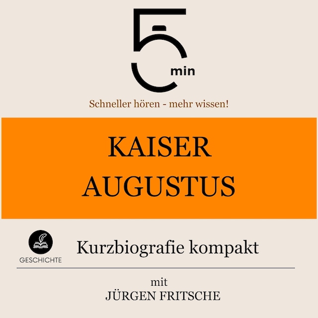 Portada de libro para Kaiser Augustus: Kurzbiografie kompakt
