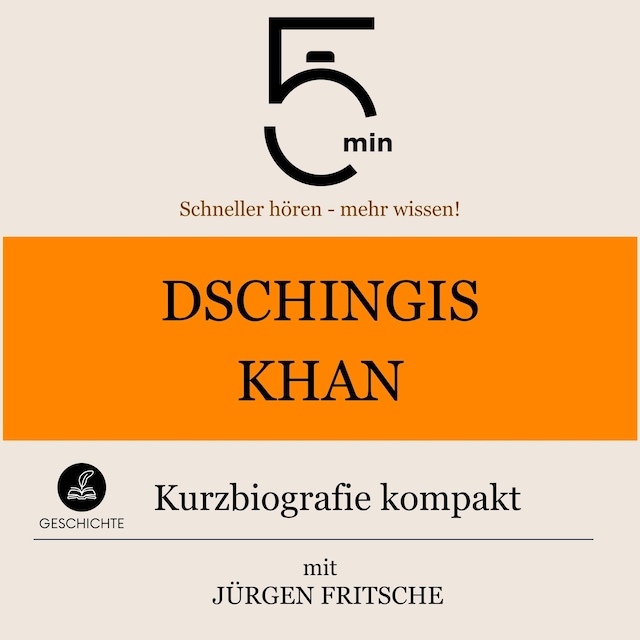 Bokomslag för Dschingis Khan: Kurzbiografie kompakt
