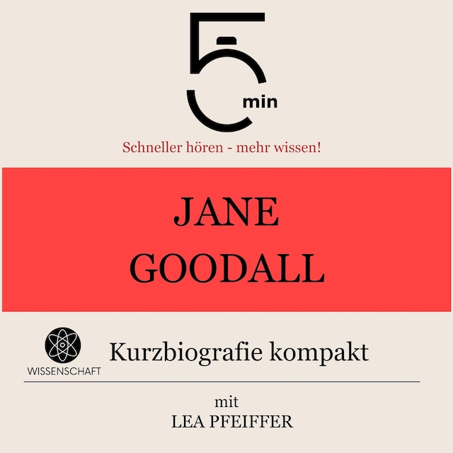 Book cover for Jane Goodall: Kurzbiografie kompakt