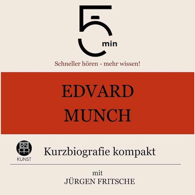 Portada de libro para Edvard Munch: Kurzbiografie kompakt