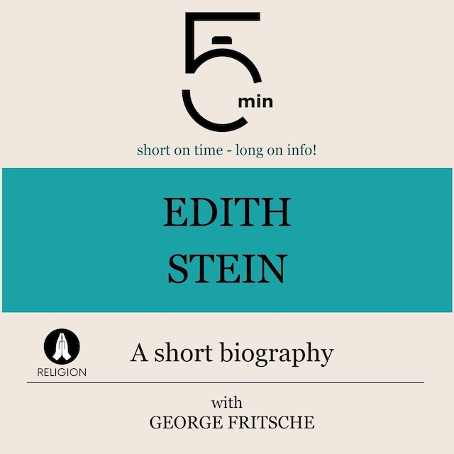 Portada de libro para Edith Stein: A short biography