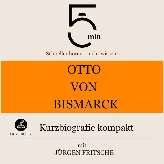 Buchcover für Otto von Bismarck: Kurzbiografie kompakt