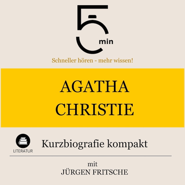 Book cover for Agatha Christie: Kurzbiografie kompakt