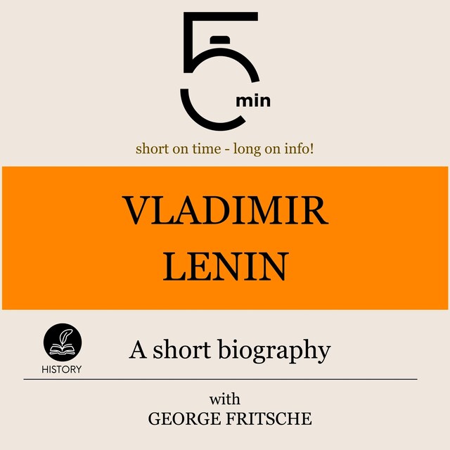 Book cover for Vladimir Lenin: A short biography