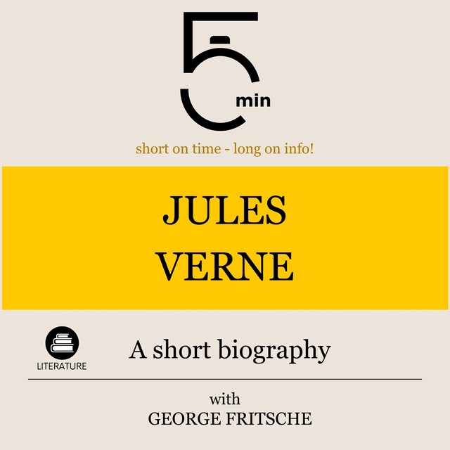 Book cover for Jules Verne: A short biography