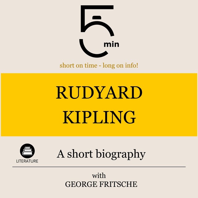 Book cover for Rudyard Kipling: A short biography