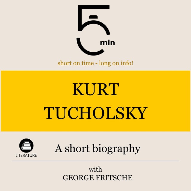 Book cover for Kurt Tucholsky: A short biography