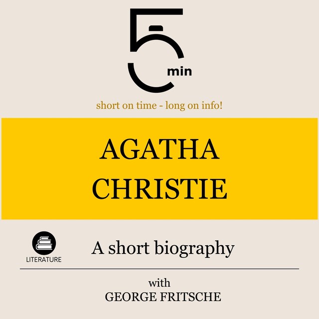 Copertina del libro per Agatha Christie: A short biography