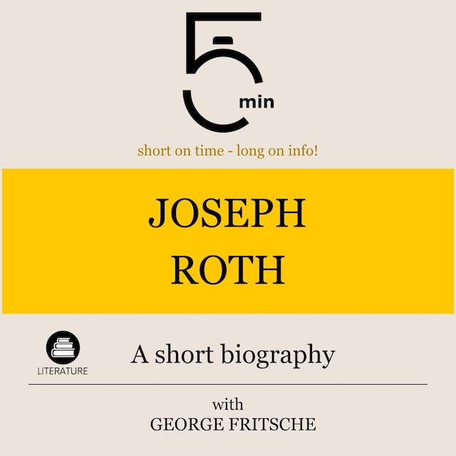 Buchcover für Joseph Roth: A short biography