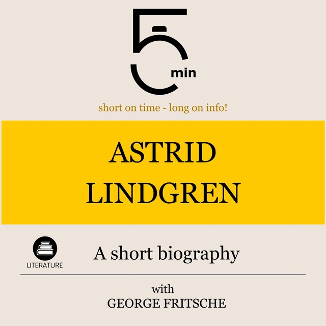 Book cover for Astrid Lindgren: A short biography