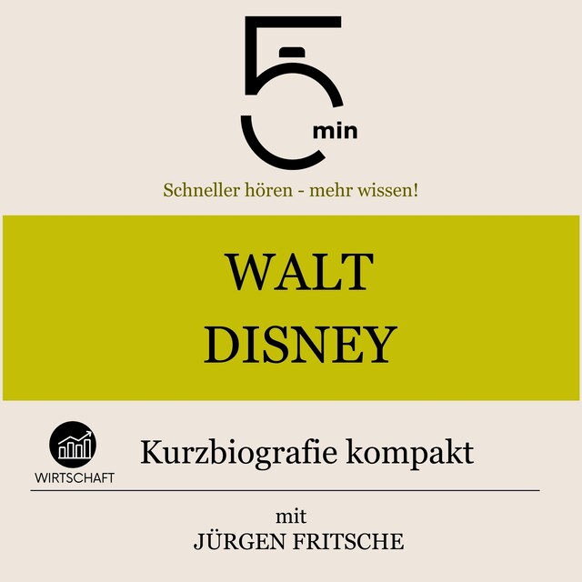 Book cover for Walt Disney: Kurzbiografie kompakt