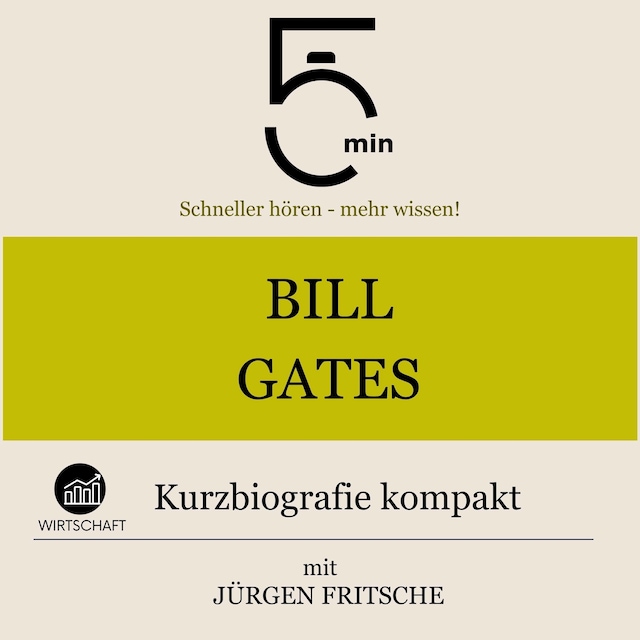 Book cover for Bill Gates: Kurzbiografie kompakt