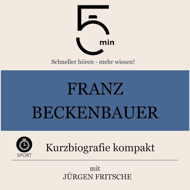 Buchcover für Franz Beckenbauer: Kurzbiografie kompakt