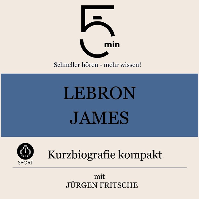 Buchcover für LeBron James: Kurzbiografie kompakt