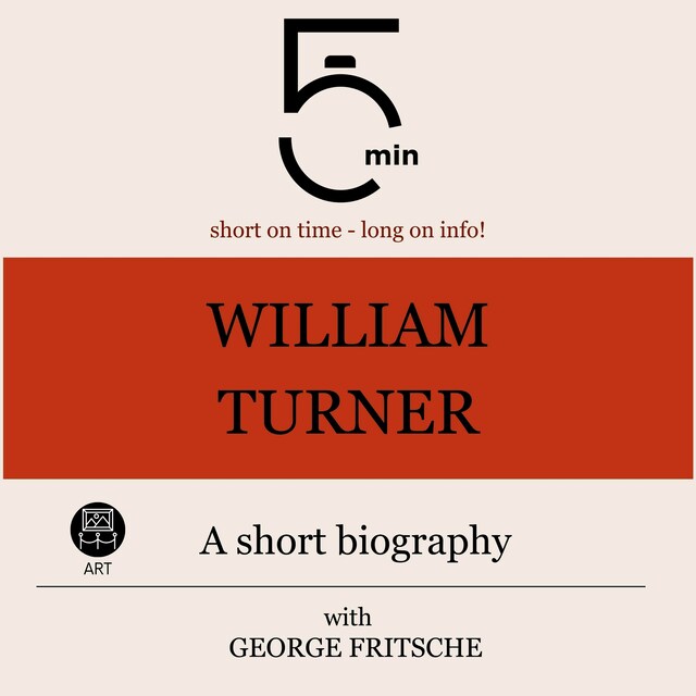 Kirjankansi teokselle William Turner: A short biography