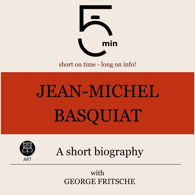 Book cover for Jean-Michel Basquiat: A short biography