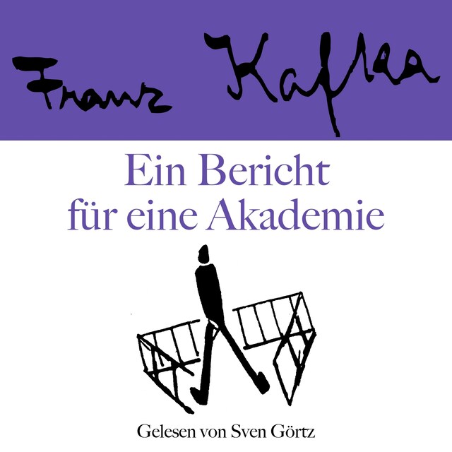 Kirjankansi teokselle Franz Kafka: Ein Bericht für eine Akademie