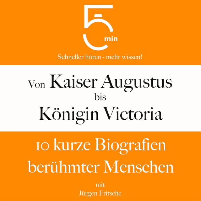 Couverture de livre pour Von Kaiser Augustus bis Königin Victoria