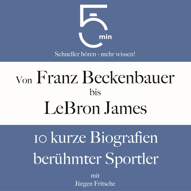 Book cover for Von Franz Beckenbauer bis LeBron James