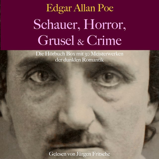 Book cover for Edgar Allan Poe: Schauer, Horror, Grusel & Crime