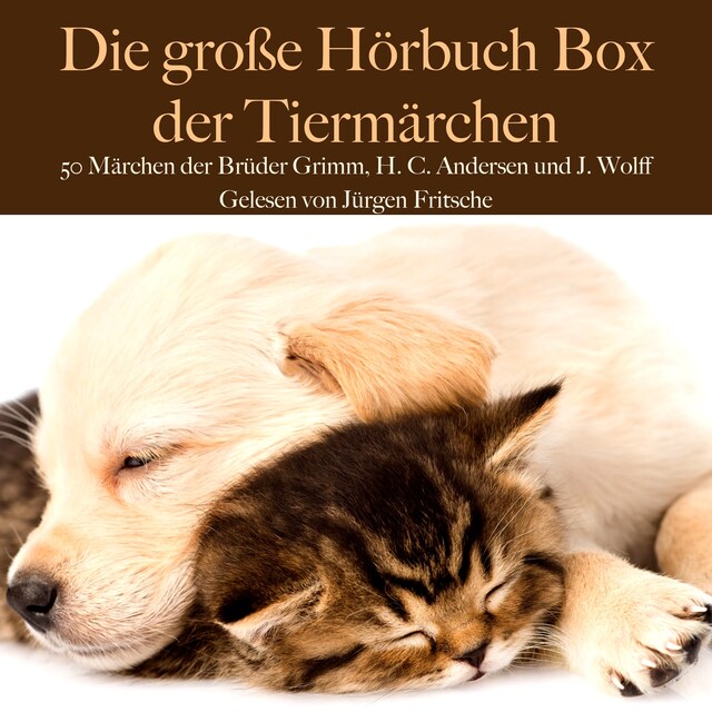 Book cover for Die große Hörbuch Box der Tiermärchen