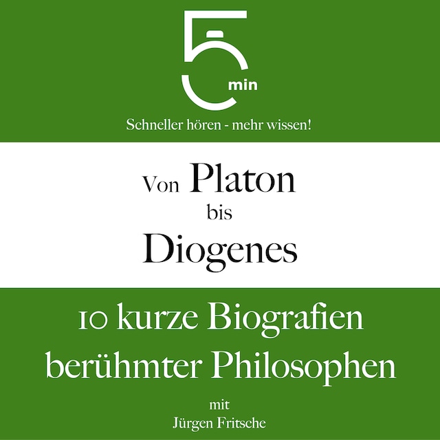 Boekomslag van Von Platon bis Diogenes