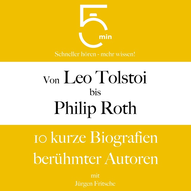 Buchcover für Von Leo Tolstoi bis Philip Roth