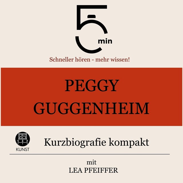 Book cover for Peggy Guggenheim: Kurzbiografie kompakt