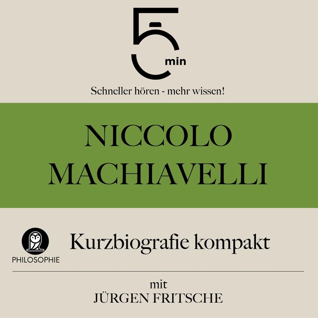 Buchcover für Niccolò Machiavelli: Kurzbiografie kompakt