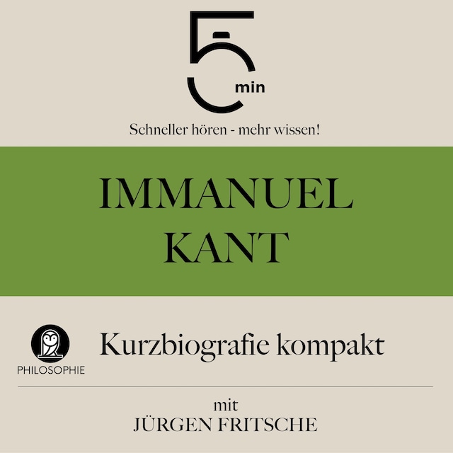 Buchcover für Immanuel Kant: Kurzbiografie kompakt