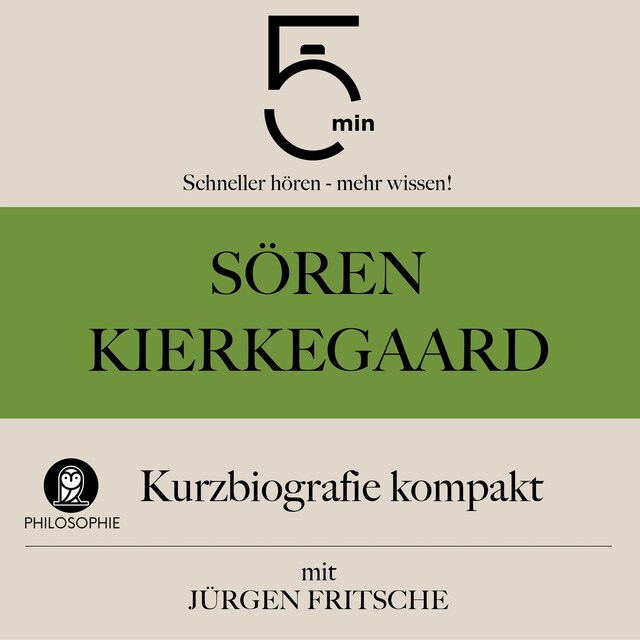 Buchcover für Sören Kierkegaard: Kurzbiografie kompakt