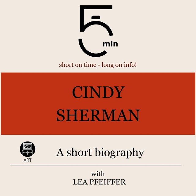 Book cover for Cindy Sherman: A short biography