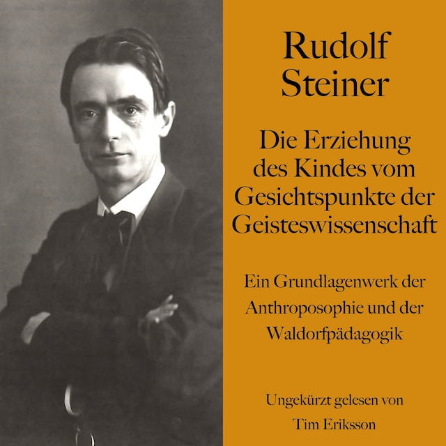 Book cover for Rudolf Steiner: Die Erziehung des Kindes vom Gesichtspunkte der Geisteswissenschaft