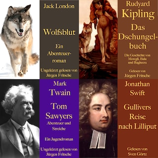Die Abenteuer Box: 4 Hörbuch-Klassiker als Hörbuch