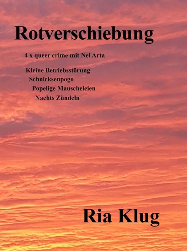 Book cover for Rotverschiebung