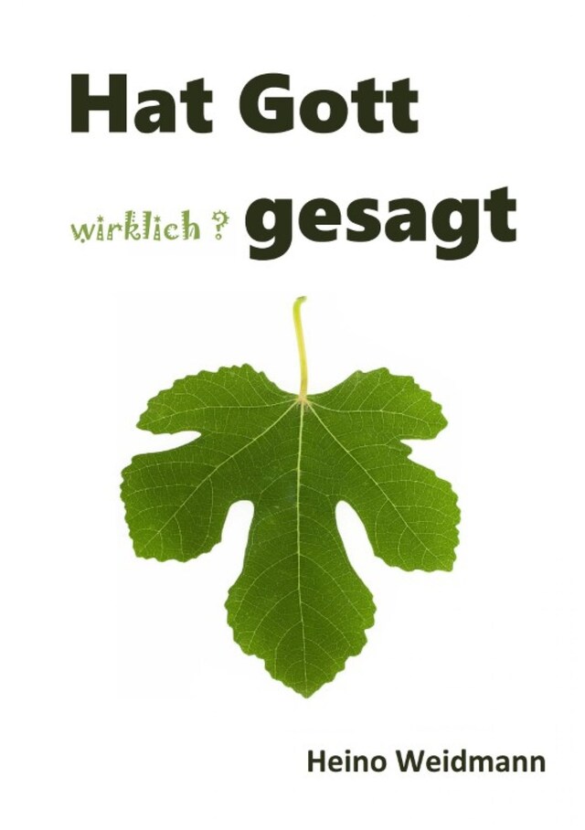 Boekomslag van Hat Gott wirklich? gesagt