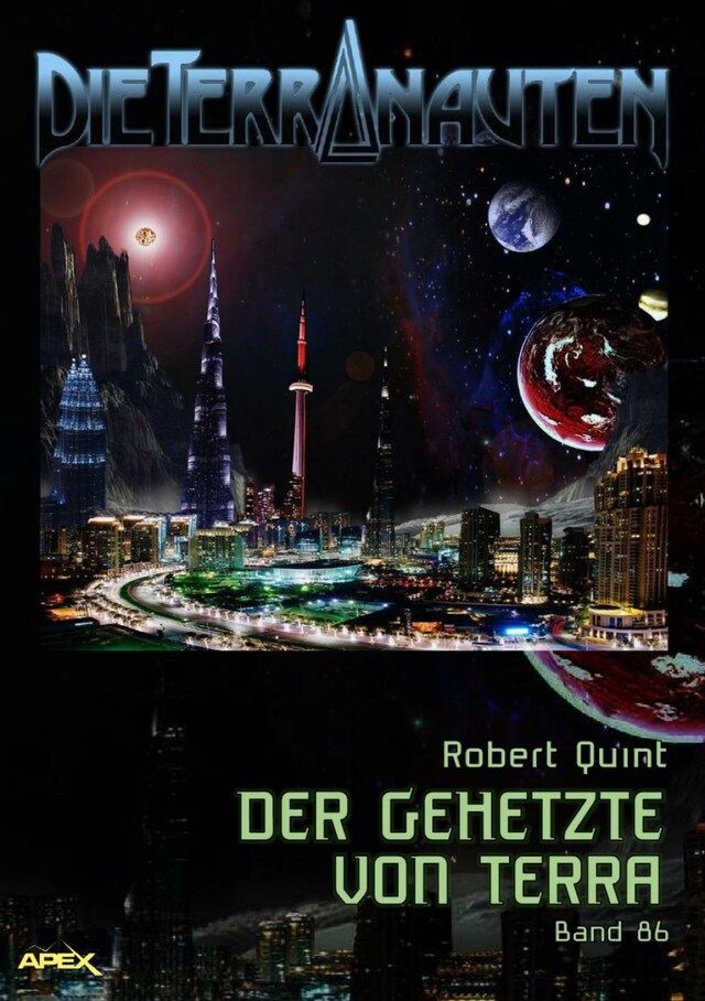 Bogomslag for DIE TERRANAUTEN, Band 86: DER GEHETZTE VON TERRA