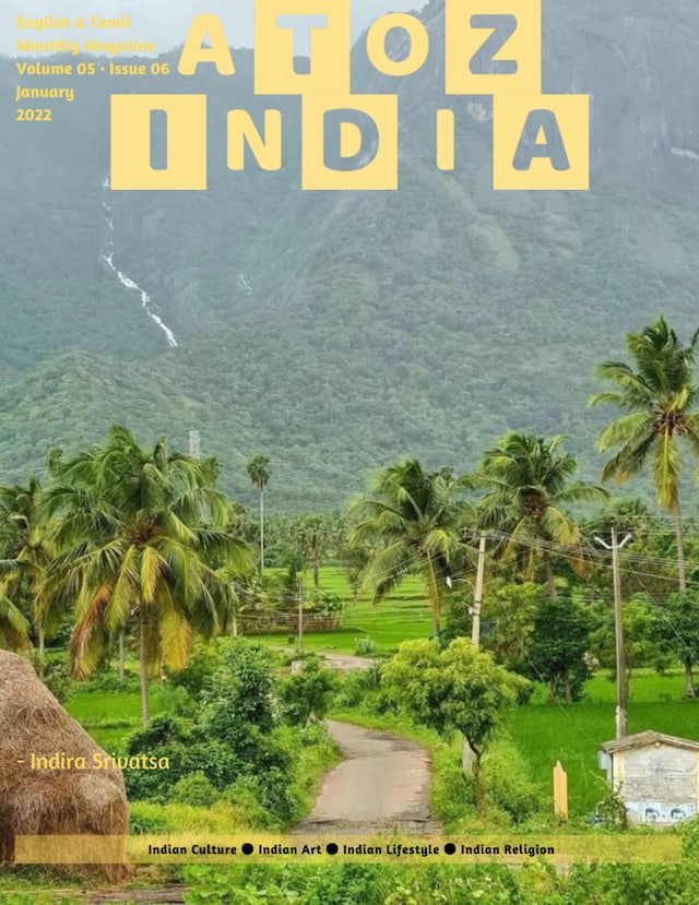 Buchcover für A to Z India - Magazine: January 2022