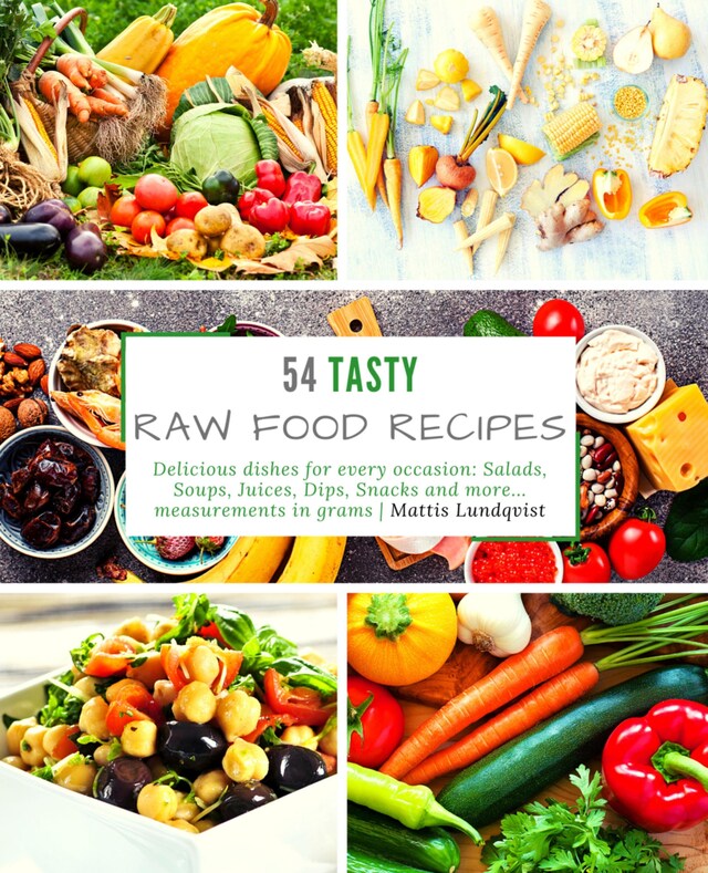 Buchcover für 54 Tasty Raw Food Recipes