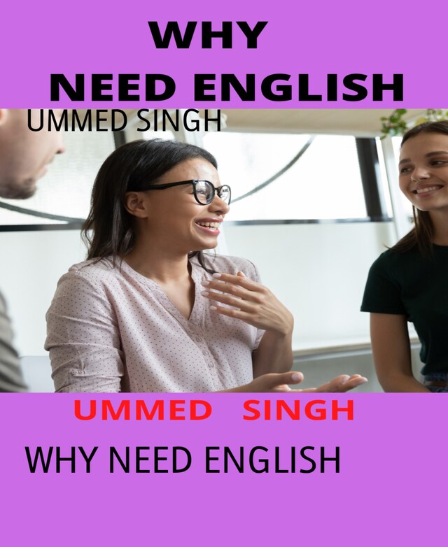 Bogomslag for WHY NEED ENGLISH