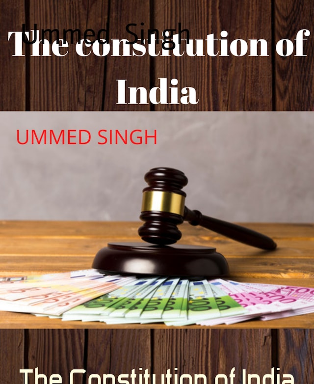 Book cover for The Constitution of India