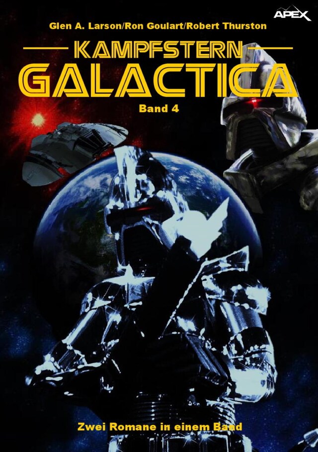 Book cover for KAMPFSTERN GALACTICA, BAND 4