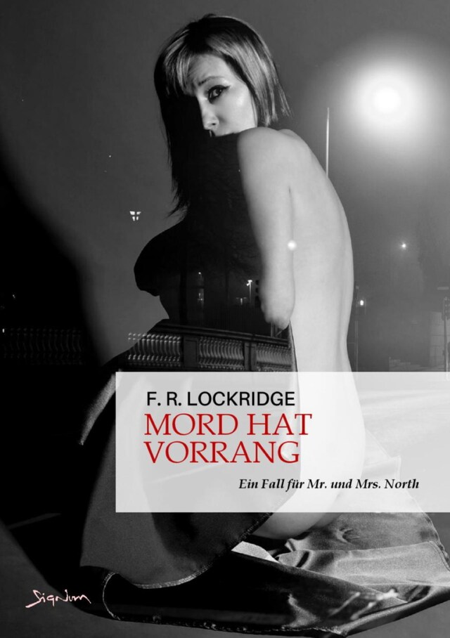 Couverture de livre pour MORD HAT VORRANG - EIN FALL FÜR MR. UND MRS. NORTH